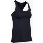 Magliette & T-shirt nere L traspiranti con scollo tondo con scollo rotondo per Donna Under Armour Knockout 