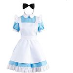 Costumi Cosplay azzurri S per Donna Alice nel paese delle meraviglie Alice 