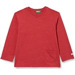 Polo rosso cardinale United Colors of Benetton 