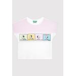 Moda, Abbigliamento e Accessori rosa per bambino United Colors of Benetton Snoopy 