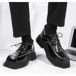 Scarpe sportive larghezza E business nere numero 44 con stringhe con tacco da 3 cm a 5 cm per l'autunno per matrimonio per Donna 