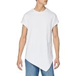 Magliette & T-shirt asimmetriche urban bianche XXL taglie comode per Uomo Urban Classics 