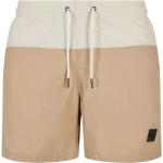 Pantaloni scontati urban beige 5 XL taglie comode in poliestere con elastico per Uomo Urban Classics 