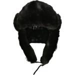 Cappelli invernali scontati urban neri di pelliccia per Uomo Urban Classics 