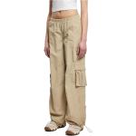 Pantaloni cargo scontati urban beige 5 XL taglie comode per Donna Urban Classics 