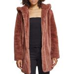 Cappotti corti scontati urban rosa scuro 4 XL taglie comode di pile per Donna Urban Classics 