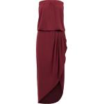 Urban Classics - Ladies Viscose Bandeau Dress - Miniabito - Donna - borgogna