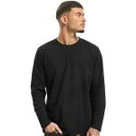 Magliette & T-shirt stretch scontate urban nere 4 XL taglie comode di cotone manica lunga per Uomo Urban Classics 