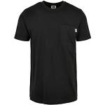 Magliette & T-shirt urban nere S di cotone Bio sostenibili con scollo tondo con scollo rotondo per Uomo Urban Classics 