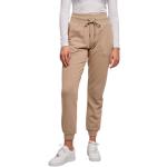 Pantaloni scontati urban beige 3 XL taglie comode di cotone Bio da jogging per Donna Urban Classics 