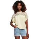 Magliette & T-shirt scontate urban gialle 5 XL taglie comode mezza manica con manica corta per Donna Urban Classics 