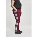 Pantaloni scontati casual rossi 3 XL taglie comode da jogging per Donna Urban Classics Contrast 