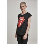 Urban Classics Rolling Stones Tongue Short Sleeve T-shirt Nero M Donna
