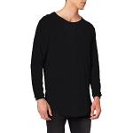 Magliette & T-shirt asimmetriche urban nere L per Uomo Urban Classics 