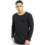 Magliette & T-shirt asimmetriche scontate urban nere M manica lunga per Uomo Urban Classics 