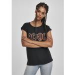Magliette & T-shirt musicali scontate urban nere XS per Donna Urban Classics AC/DC 