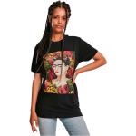 Magliette & T-shirt scontate urban nere S mezza manica con manica corta per Donna Urban Classics Frida Kahlo 