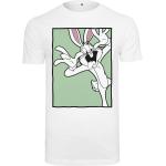 Magliette & T-shirt scontate casual bianche XS cartoni animati per Uomo Urban Classics Looney Tunes Bugs Bunny 