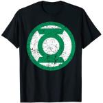 DC Lanterna Verde Logo Distressed Maglietta