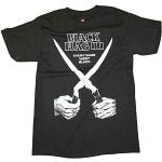 UUC Black Flag Men T-Shirt Everything Went Black Punk Band Tee Black S