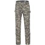 Pantaloni militari M di cotone mimetici impermeabili traspiranti da arrampicata per Uomo 