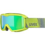 Maschere scontate verdi da sci per bambini Uvex Flizz 