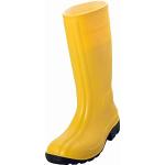 Stivali da lavoro gialli numero 37 di gomma con punta in acciaio da pioggia per Donna Uvex 