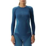 Maglie tecniche scontate blu XL per l'autunno per Donna UYN 