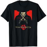 V for Vendetta Freedom Forever Maglietta