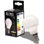 V-TAC VT-2266 Lampadina LED Mini globo SMD P45 4.5W E14 bianco caldo 3000K  - (box 6 pezzi) SKU 212733
