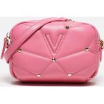 Borse a tracolla rosa in poliuretano con borchie Valentino Garavani 