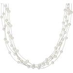 Collane bianche in argento di perle per Donna Valero Pearls 
