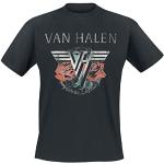 Van Halen Tour 1984 Uomo T-Shirt Nero XL 100% Coto