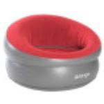 Vango - Inflatable Donut Flocked Chair - Sedia da campeggio grigio/rosso