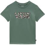 Magliette & T-shirt scontate verdi S di cotone animalier mezza manica con scollo rotondo per Donna Vans 
