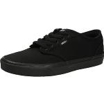 Sneakers larghezza E casual nere numero 44 di tela per Uomo Vans Atwood 