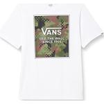 Vans Camo Check Boxed Fill Boys-b, T Shirt Unisex Bambini E Ragazzi, Bianco (White), 14-16 anni