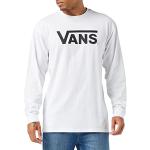 Magliette & T-shirt scontate grigie M di cotone manica lunga con manica lunga per Uomo Vans Classic 