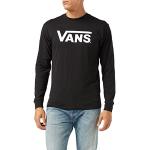 Magliette & T-shirt grigie M di cotone manica lunga con manica lunga per Uomo Vans Classic 