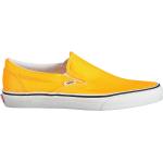 Sneakers slip on larghezza A scontate arancioni numero 41 di gomma con allacciatura elasticizzata per Uomo Vans Classic 