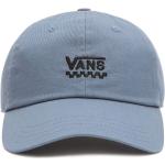 Cappelli sportivi scontati blu in twill per Uomo Vans 