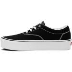 Vans Doheny Platform, Sneaker, Donna, (Canvas) Black/White, 36.5 EU