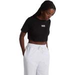 Magliette & T-shirt scontate nere S di cotone mezza manica con manica corta per Donna Vans Flying V 
