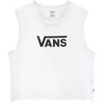 Vans Flying V Muscle Scoop Neck Sleeveless T-shirt Bianco XS Donna