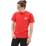 Magliette & T-shirt scontate rosse XL di cotone mezza manica con manica corta per Uomo Vans Classic 