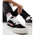 Sneakers stringate larghezza E casual nere numero 36,5 per Donna Vans Knu Skool 