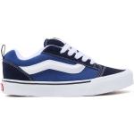 Sneakers stringate larghezza E scontate classiche blu numero 38 taglie comode di gomma con stringhe per Uomo Vans Knu Skool 