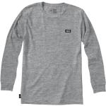 Magliette & T-shirt scontate grigie XS di cotone mezza manica ricamate per Uomo Vans Classic 