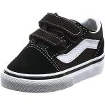 Sneakers larghezza E casual nere numero 24 per bambini Vans Old Skool 