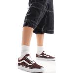 Sneakers stringate larghezza A scontate casual marroni numero 39 di gomma per Donna Vans Old Skool 